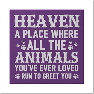 Pet Love | Animal In Heaven Posters and Art